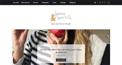 Desktop Screenshot of jeunesetsportifs.com